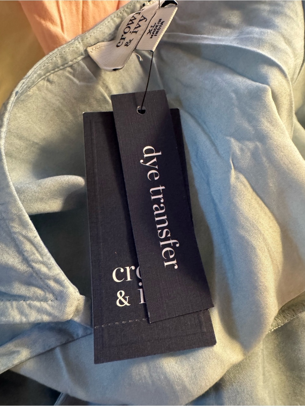 crown & ivy Light Blue Sleeveless Top - Picture 5 of 9
